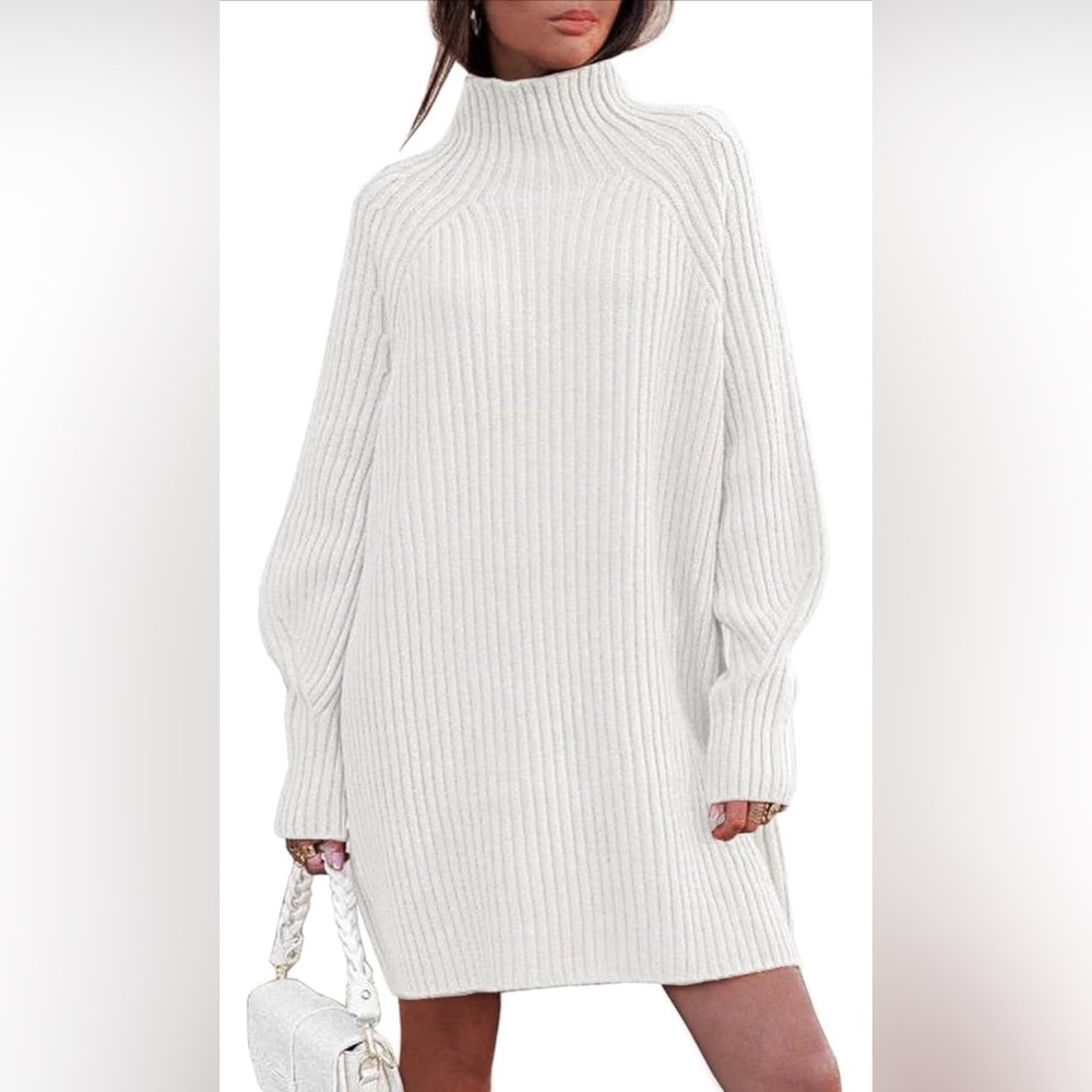 🆕Cozy Knit Turtleneck Dress